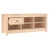 VidaXL Armoire à chaussures 110x38x45,5 cm Bois de pin massif 814594