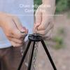 Camping Bonfire Tripod Portable Triangle Support Aluminum Alloy Detachable Stand Stainless Steel Chain Picnic Cooking Equipment