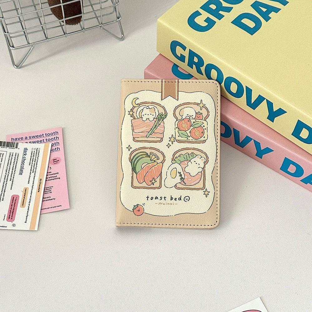 Обложка для паспорта с изображением кролика из мультяшной кожи — фото 3