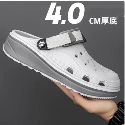 Sandálias esportivas confortáveis com blocos de cores, absorção de choque e sola antiderrapante para atividades ao ar livre