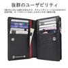 [Castelbajac] Bifold Wallet with Coin Purse Middle Wallet PICCOLO 022615 Black