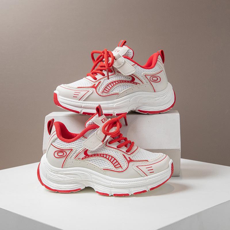 Girls' dad shoes medium and older children's sports shoes 2025 spring and autumn boys' casual shoes fashion trendy children's models