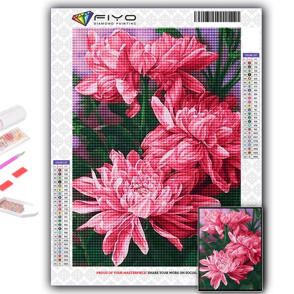5D DIY teemantmaal Ristpistes maastik ja lilled Teemanttikandid Mosaiik Seinakunst Kodukaunistus