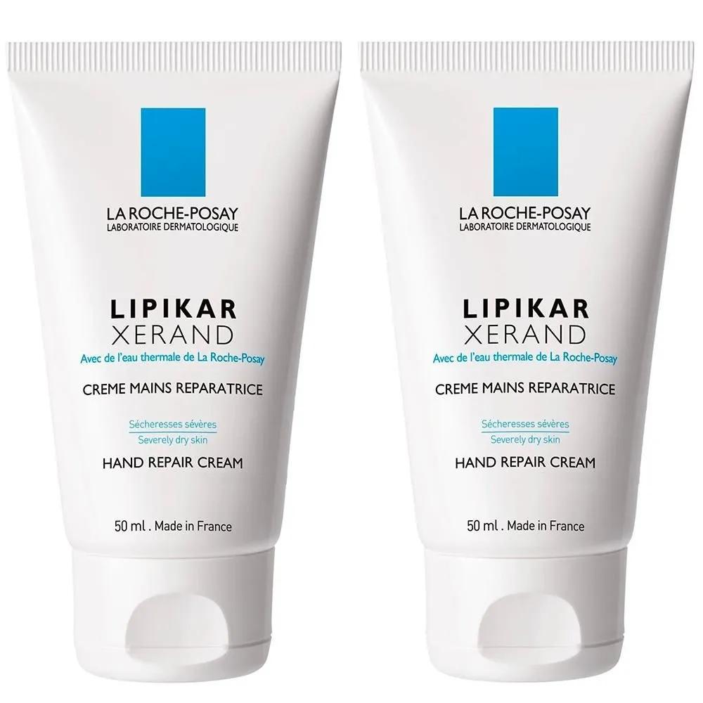 LA ROCHE POSAY Липикар Жеран Восстанавливающий крем для рук 50 мл x 2