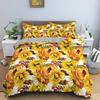 Pumpkin Bedding Set Halloween Decor Duvet Cover Set Bed Set Duvet Cover with 1/2 Pillowcase Comforter Bedding Sets Twin Queen