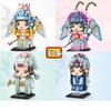 LOZ MINI Block Teens Building Toys DIY Bricks Puzzle Chinese Opera Elder Home Decor Women Gift Girls Display 1541 1542 1543 1544