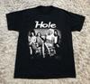Hole Band Collection Short Sleeve Cotton Black Unisex All Size T-Shirt HD854 Unisex T-Shirt