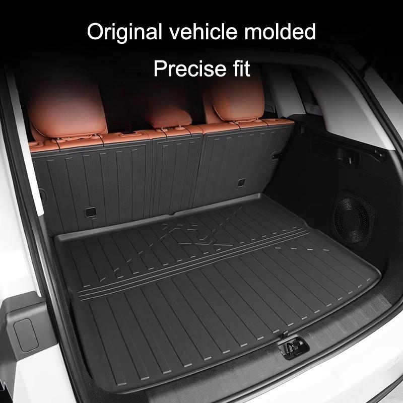 For Leapmotor C10 2024 Car Trunk Mat Rear Seat Back Protective Pad TPE Waterproof Scratch-resistant Interior Accessories