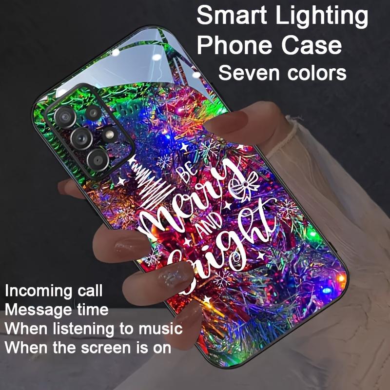

For Nothing Phone 2 Phone 1 Cover Case LED Luminous Case Cute 2026 Christmas Funda Glow Capa For Nothing Phone 3a Pro Bumper Nothing Phone 3A