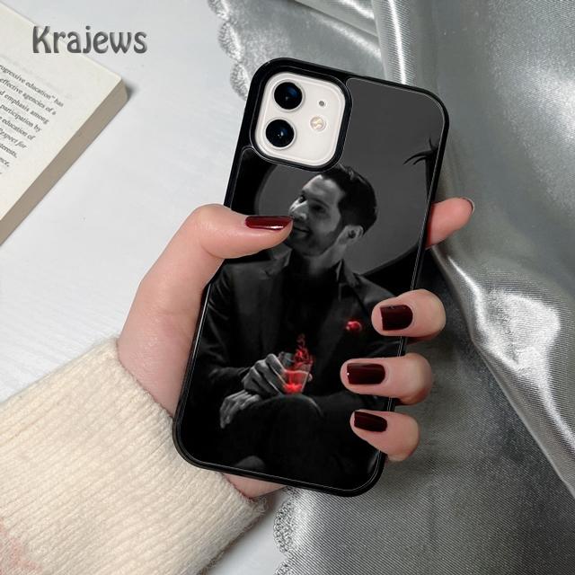 Krajews American TV Lucifer soft Phone Case Cover For iPhone 17 Air 16 15 14 plus 12 13 pro max coque Fundas