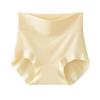 Fashion Summer High Waist Lifting Arm Underwear Comfortable Breathable Soft Skin Friendly Women's Pure Cotton Triangle Panties
