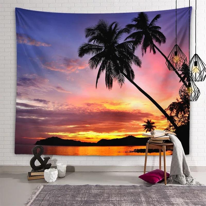 Natural Scenery Aesthetic Decorative Tapestry Home Wall Decoration Living Room Office Tapestry