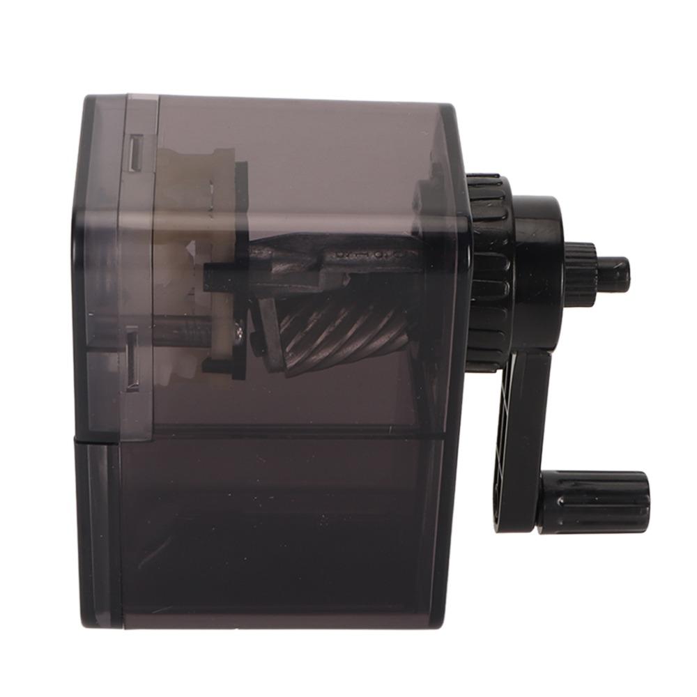 Transparent Black Sketch Pencil Sharpener Stronger Helical Blade Pencil Sharpener  Home Office