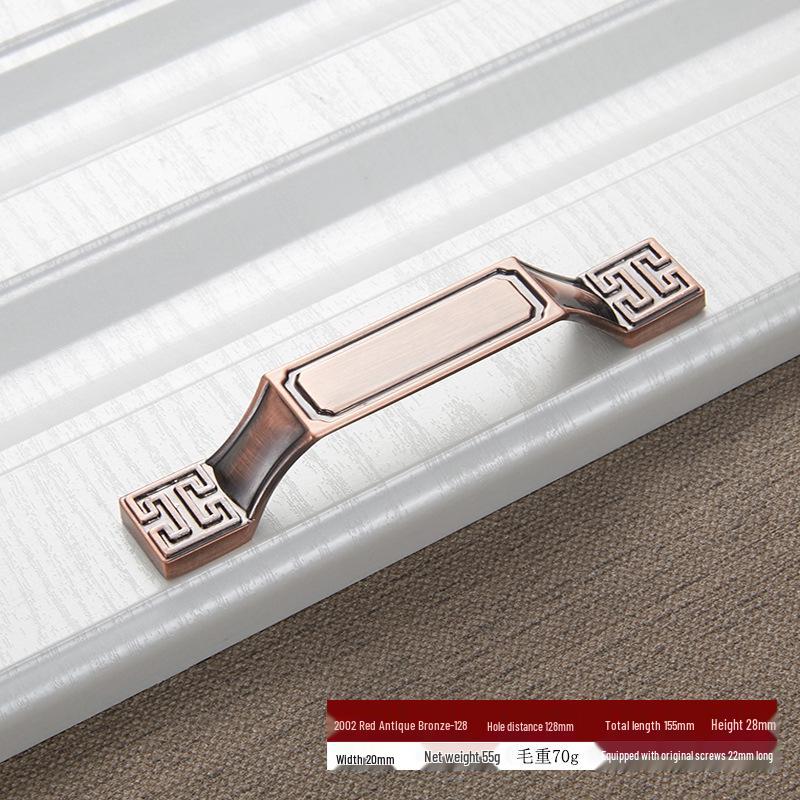 Antiker Bronze Europäische Zinklegierung Möbelgriff