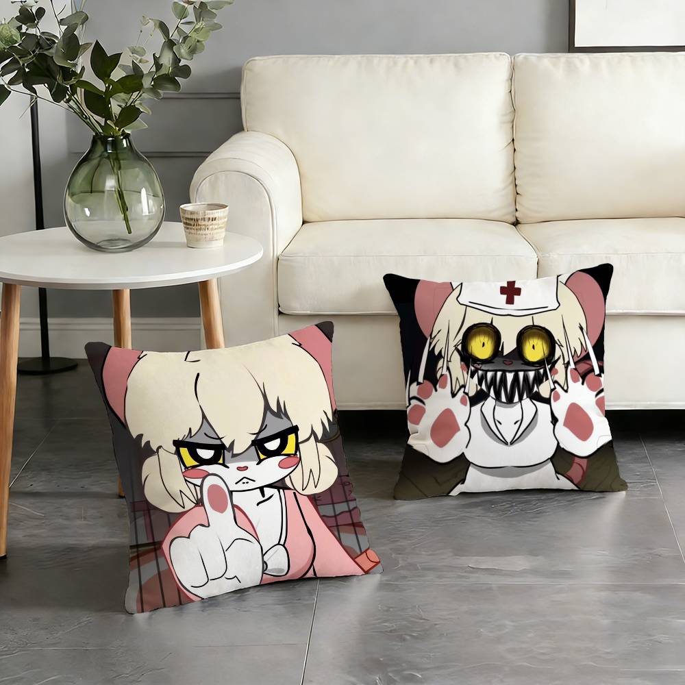 Terrible Mouse Lorna Pillow Case For Sofa Living Room Home Office Decor Protective Cover