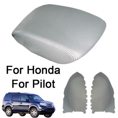 Armrest Box Cover Door Support For 2009-1205 Honda Pilot Car Rear Door Panel Armrest Cover Microfiber Leather Armrest Cover