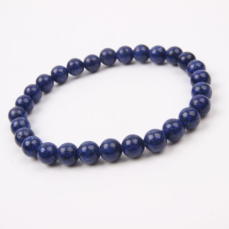 Red Agate Crystal Bracelet: Simple Round Beads, Couple Style Hand Jewelry