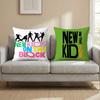Pop New Kids On The Block Cushion Cover Cushion Cover Set 4Pcs 50X50 45X45 40X40 Pillowcase Decorative Sofa Home Decor