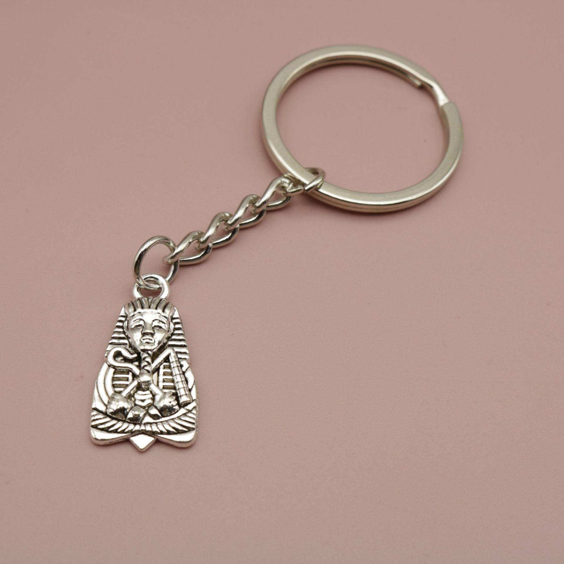 Pharaoh Keychain Pendant серебряный