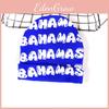 Knitted Bahamas Letter Cap Breathable Hat Urban Streetwear In Seasons Cold