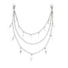 Punk Metal Lightning Tassel Waist Chain Keychains Men Women Waist Key Chain Wallet Jeans Hip-hop Pants Belt Jewelry Accessories