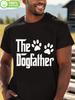 "The Dogfather" Graphic T-shirt - Soft