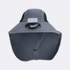 Solar Fan Hat Wide-Brimmed Shawl Fishing Hat with Dual-Power Fan Design Solar USB Charging UV-Protection Outdoor Hat