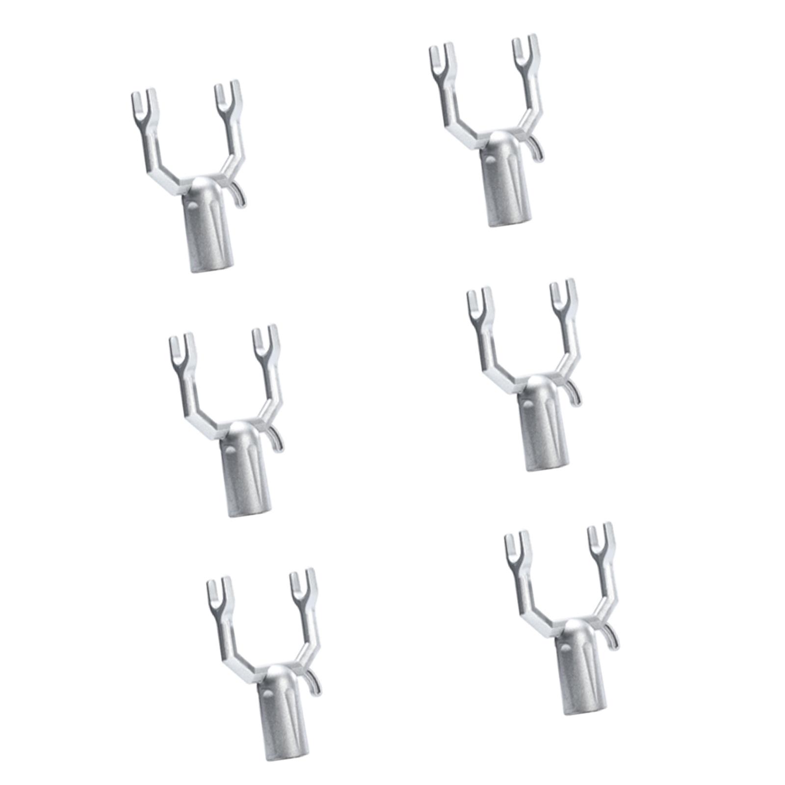 

Set of 6 Aluminium Alloy Tree Supports Home Gardening Accessories for Fruit Trees and Youthful Plant Growth Assistance A