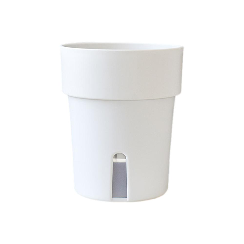 Plastic Flower Pot Round Succulent Plant Flowerpot Mini Office Planter Decor Gardening Flower Pot Multicolor Home Plant Supplies