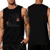 Men Sleeveless Tank Top Summer Casual Loose Fit Lightweight Muscle Shirt Beachwear Outdoor Sportswear