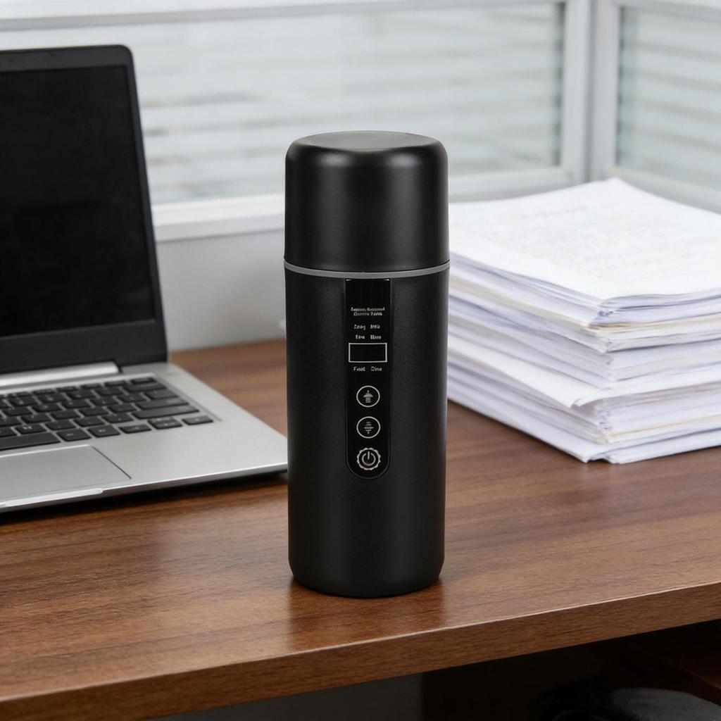 Electric Car Kettle with Heating Function, Ideal for Camping And Outdoor Activities.