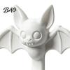 Small Space Storage Organizers 2Pcs 3D Printed Bat Hanging Hooks, Decorative Wall Hangers for Keys Hooks Kitchen Towels Bags, Adhesive Halloween Mount