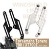 Motorcycle Windscreen Adjusters CNC Aluminum Windshield Bracket For YAMAHA TENERE 700 T700 T 700 Tenere700 T7