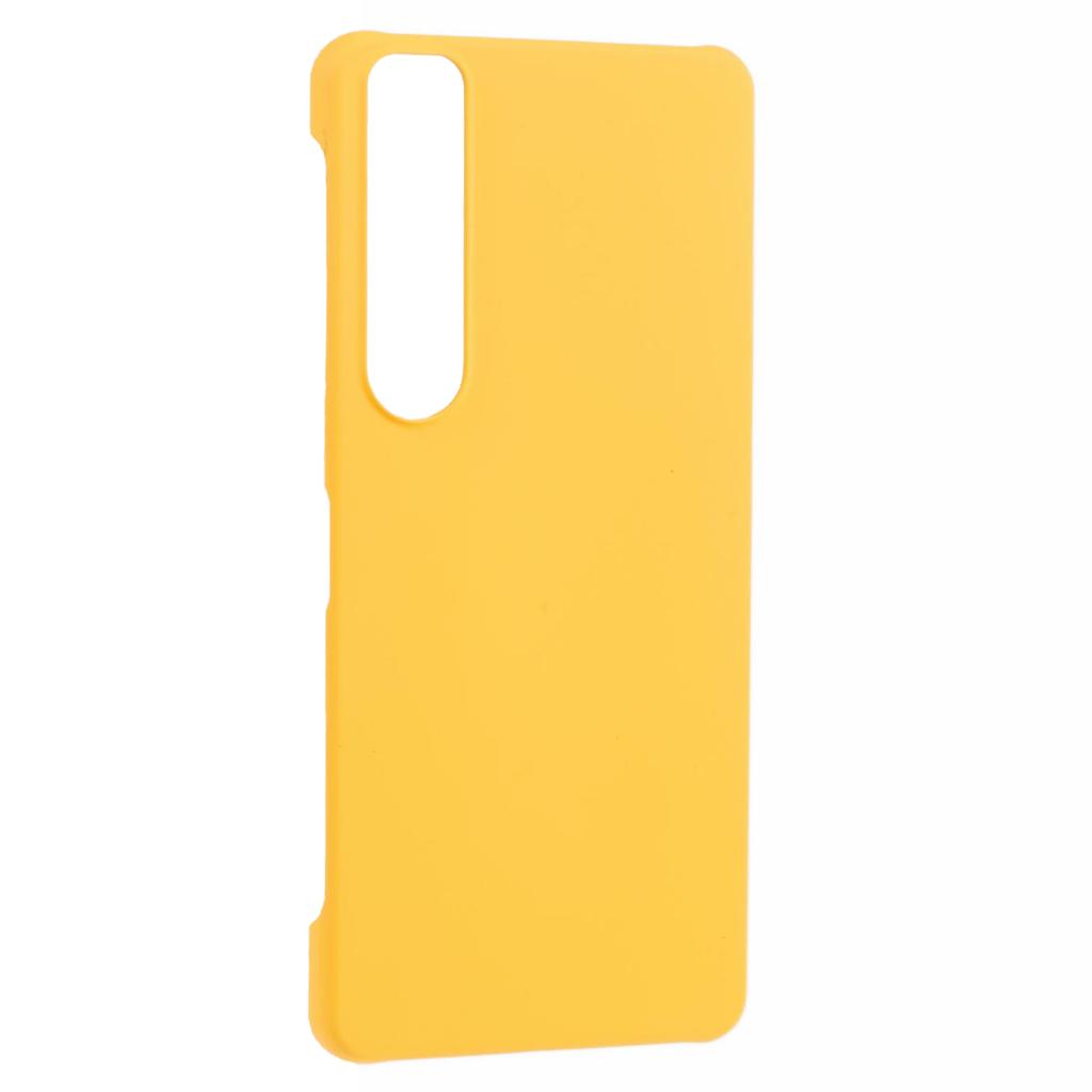 Dla Sony Xperia 1 VI Niepełny Pokrowiec Skóra w Dotyku Matowe Twarde PC Etui na Telefon