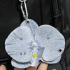 Sweet Exquisite Phalaenopsis Orchid Keychain Creative Simulation Flower Pendant Fashion Backpack Hangings Decor Accessories Gift
