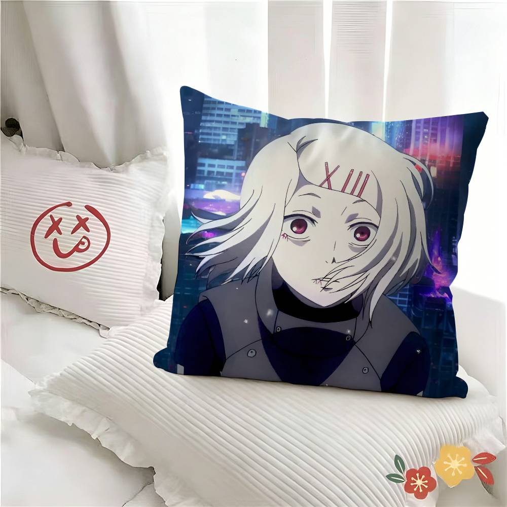 Pc Cartoon JJuuzou SSuzuya Pillow Case Fashion Square Pillowcase Bedroom Sofa Room Ins Decoration Leisure