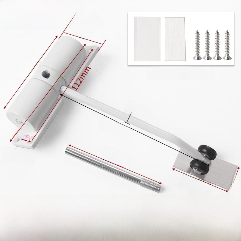 

Бесшумный гидравлический буферный дверной доводчик Casrui - огнестойкий, устойчивый к царапинам, автоматический для домашнего и коммерческого использования