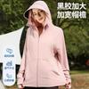 Ice Silk Sunscreen Clothing for Women's Summer New Loose Outdoor UV Protection Breathable Face Covering Integrated Sunscreen Clothing Jacket