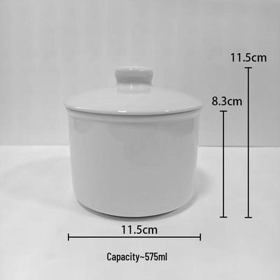 Sky Bird Ceramic Steaming Bowl with Lid