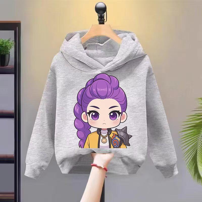 Kpop Witch Hunt Children's clothing, including men's and women's spring and autumn hoodies and fashionable sweatshirts 2025yeas