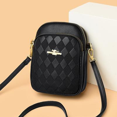 Nuevo bolso de hombro para mujer, moderno y versátil, con diseño de diamantes.