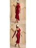 Summer European & American Style Backless Evening Gown - Fashionable & Sexy Women's Long Dress