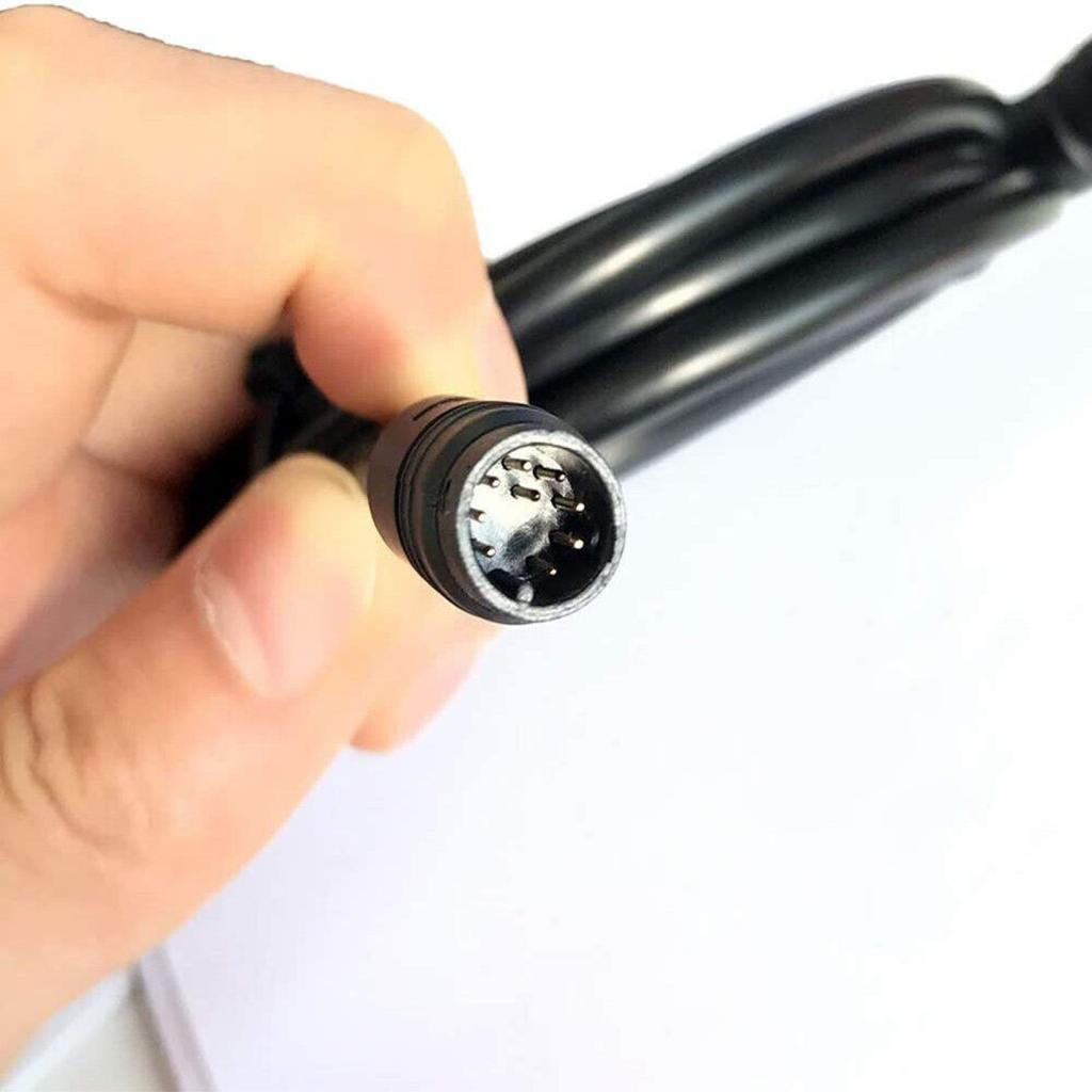 Waterproof Cable 8 Pins/9 Pins 1 To 5 Cable Leads Wires For KT Controller Motor Throttle Brake Display  Conversion Accessory
