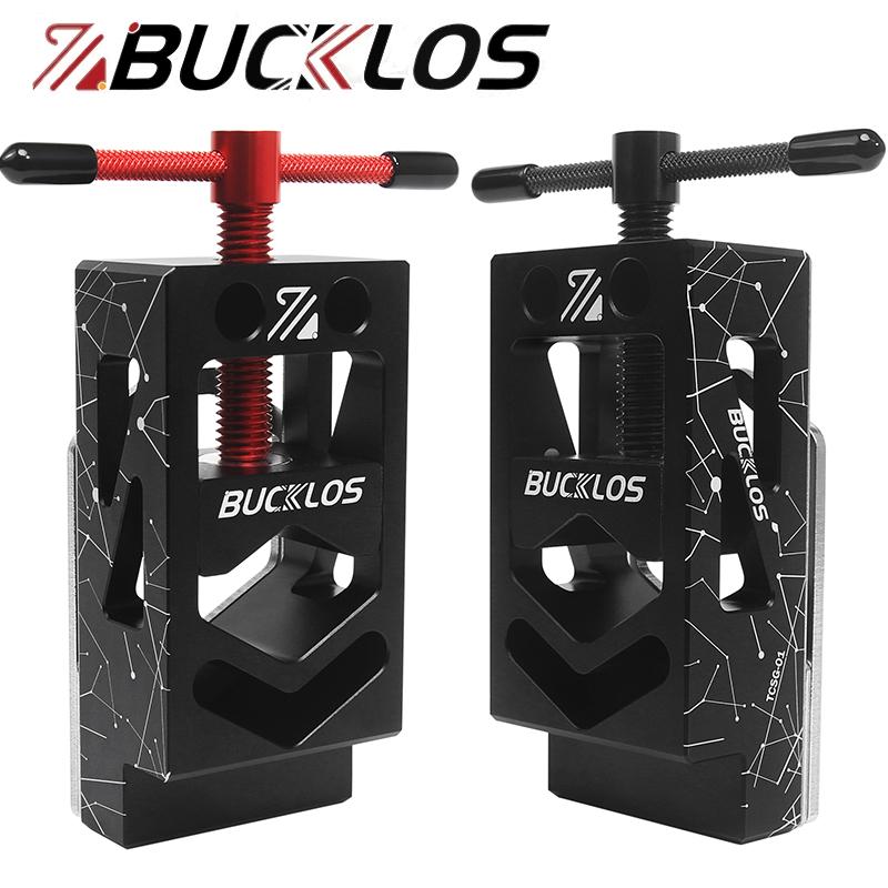 BUCKLOS Bicycle Tube Cutting Saw Guide Tool Bike Handlebar Seatpost Fork Steerer Tube Cutting Fixture Bicycle Repair Tools