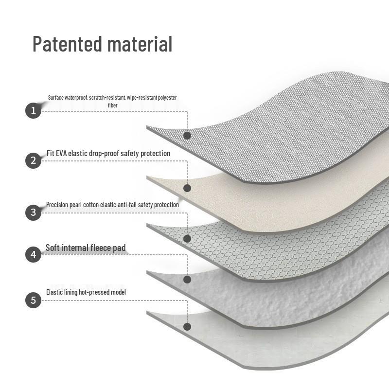 Stöttåligt Airbag Laptopfodral: 13, 14, 15.6, 17 tum Heltäckande skyddsfodral