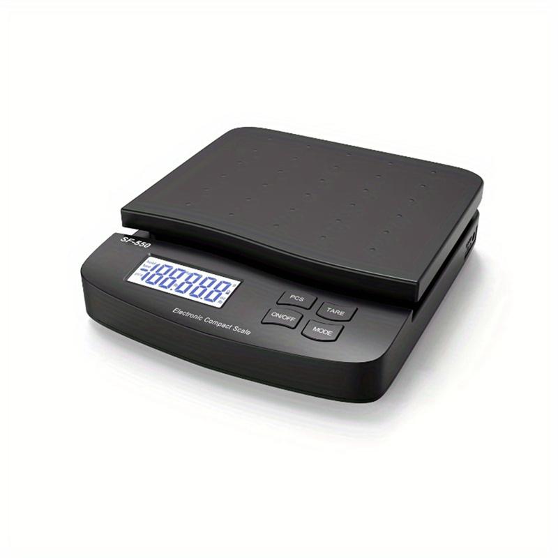 A25F-Small Electronic Weighing Scales LCD Backlit 30Kg/1G Digital Scale Table Top Parcel Letter Postage Weigh Electronic чёрный