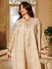 AB423 Plus Size Women's Embroidered Sequin Robe Dress - Middle Eastern, European, American Style