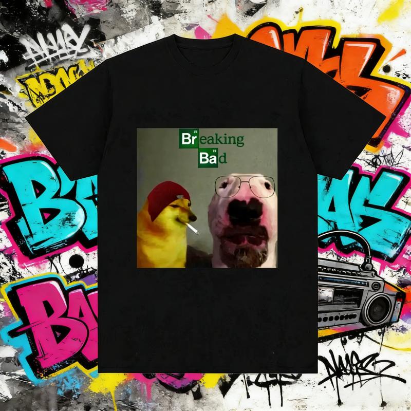 2026 Summer Cotton Printed TShirt Funny Parody Graphic Tee Unisex WOMEN Plus Size Loose Casual Hip Hop Rap Breathable Comfort Top