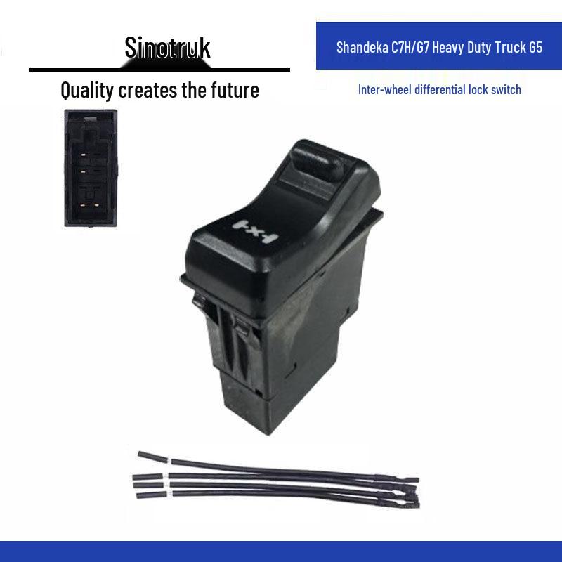 Rocker Switch for Shandeka C7H/G7 Heavy Duty Truck G5 Water Spray Modification Alarm