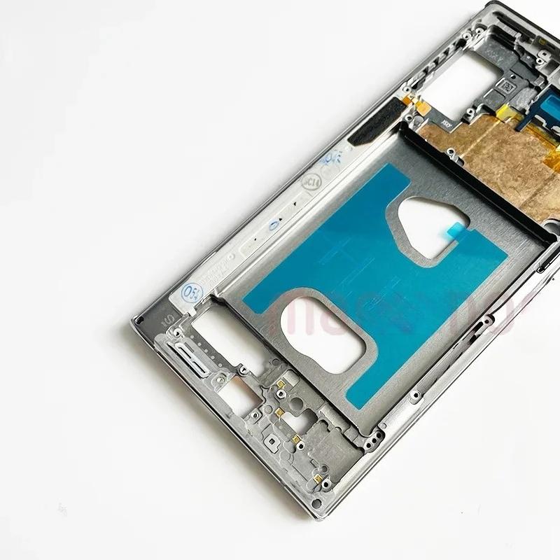 Middle Frame Bezel For Samsung Galaxy Note 10 Plus Note10+ Bracket Moblie Repair LCD Screen Refurbish